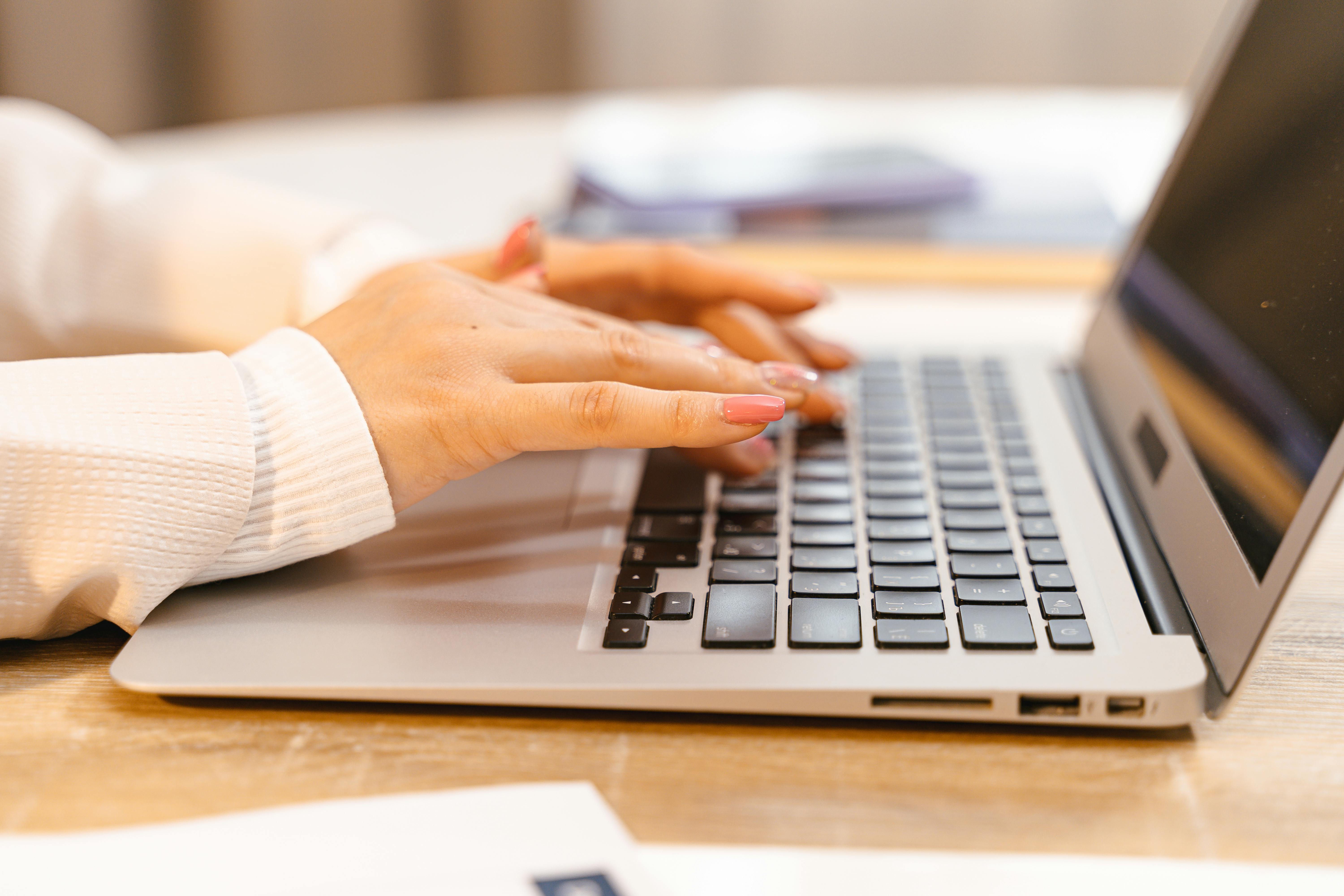 Person writing notes for a business or marketing plan