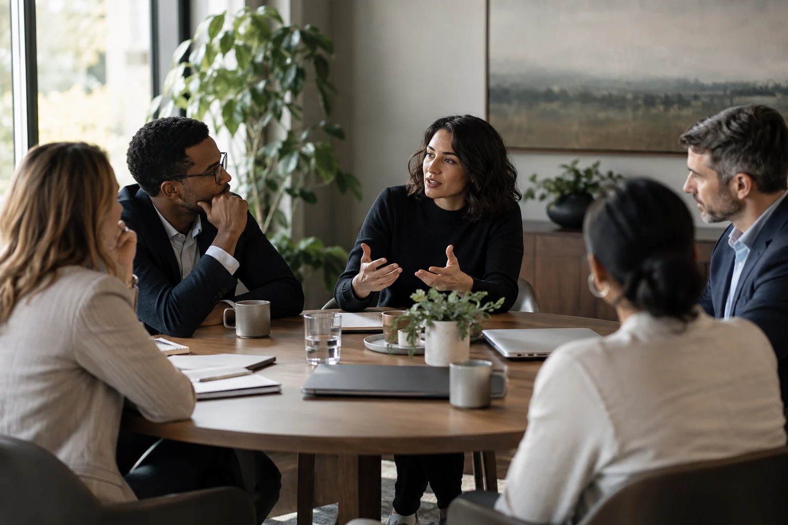 B2B demand generation focused on qualified conversations.